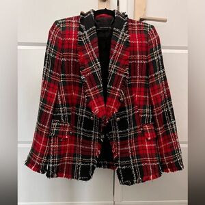 Zara plaid blazer size L